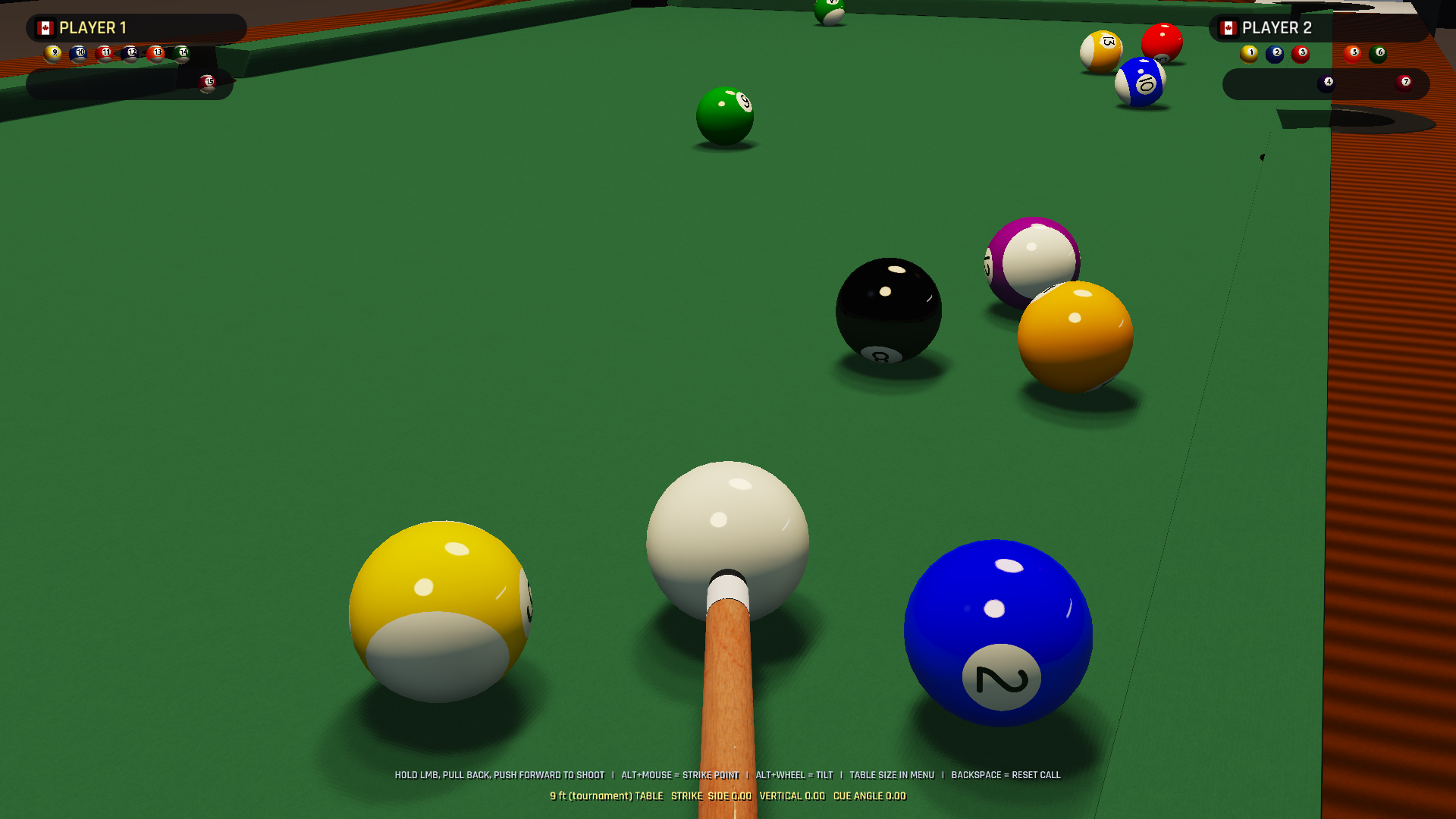 Cue Circuit classic green felt